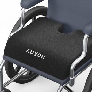 Wheelchair Cushion Memory Foam Seat Pad Tailbone Coccyx Back Pain Relief 20x16x4